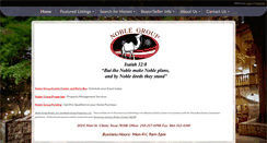 Desktop Screenshot of noblegrouprealty.com